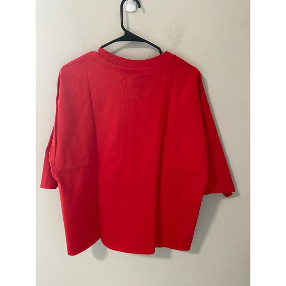 New Watson Luxe Men's Gothic Angel Streetwear Heavyweight T-Shirt, Size Small - Picture 2 of 2